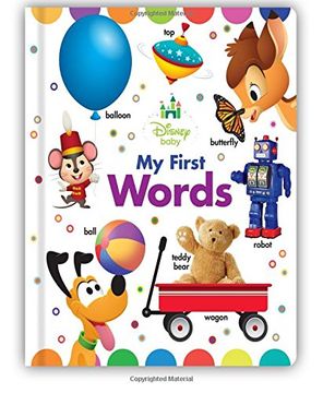 portada Disney Baby my First Words (in English)