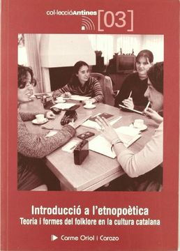portada introducció a l`etnopoètica (segona edició) (en Catalá)