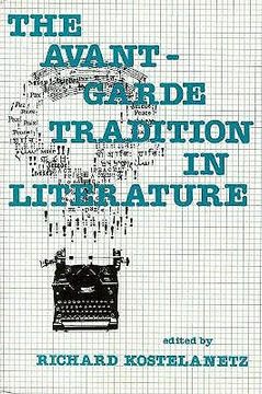 portada the avant-garde tradition in literature (en Inglés)