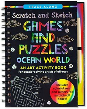 portada Scratch & Sketch Games & Puzzles: Ocean World 