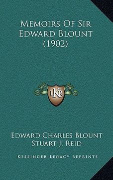 portada memoirs of sir edward blount (1902) (in English)