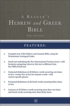 portada A Reader'S Hebrew and Greek Bible: Second Edition (en Inglés)