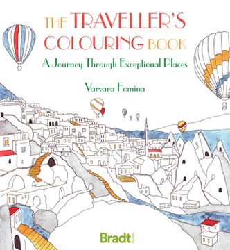 portada The Traveller's Colouring Book: A Journey Through Exceptional Places (en Inglés)
