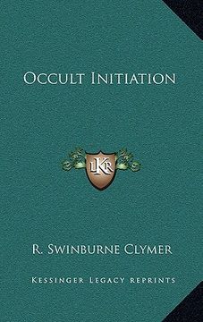 portada occult initiation (in English)