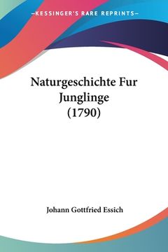 portada Naturgeschichte Fur Junglinge (1790) (in German)