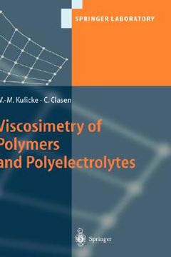 portada viscosimetry of polymers and polyelectrolytes (en Inglés)