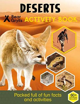portada Bear Grylls Sticker Activity: Desert (en Inglés)