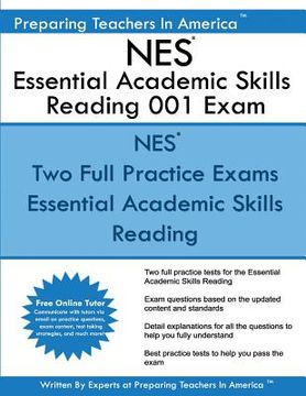 portada NES Essential Academic Skills Reading 001 Exam: Essential Academic Skills Reading NES (National Evaluation Series) (en Inglés)