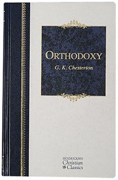 portada Orthodoxy (Hendrickson Christian Classics) (en Inglés)