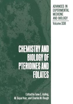 portada Chemistry and Biology of Pteridines and Folates (en Inglés)