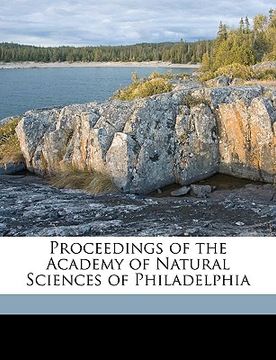 portada proceedings of the academy of natural sciences of philadelphia volume 37
