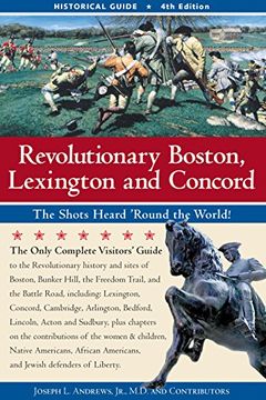 portada Revolutionary Boston, Lexington, and Concord (en Inglés)