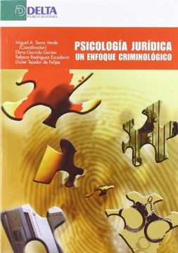 portada Psicología Jurídica: Un Enfoque Criminológico