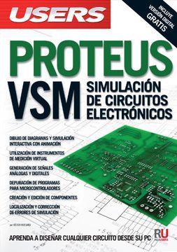 portada Proteus vsm Simulacion de Circuitos Electronicos Aprenda a Diseñar Cualquier Circuito Desdes u pc
