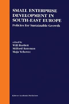 portada small enterprise development in south-east europe: policies for sustainable growth (in English)