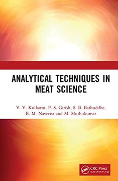 portada Analytical Techniques in Meat Science (en Inglés)