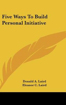portada five ways to build personal initiative (in English)