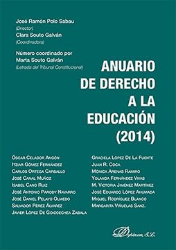 portada Anuario Derecho Educacion 2014
