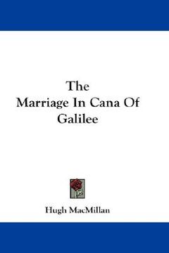 portada the marriage in cana of galilee (en Inglés)