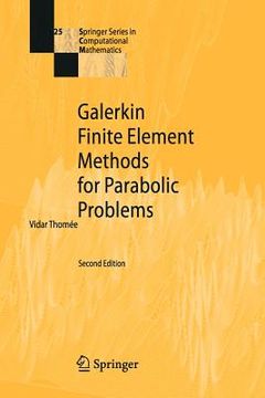portada galerkin finite element methods for parabolic problems (en Inglés)