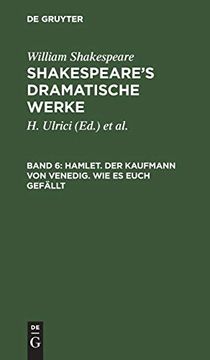 portada Hamlet. Der Kaufmann von Venedig. Wie es Euch Gefällt (in German)