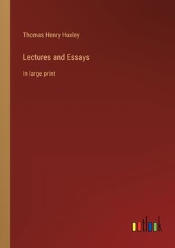 portada Lectures and Essays: in large print