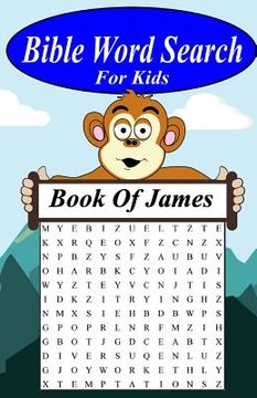 portada Bible Word Search For Kids: The Book Of James (en Inglés)