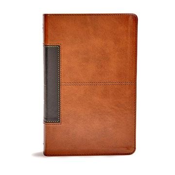 portada Csb Single-Column Personal Size Bible, tan