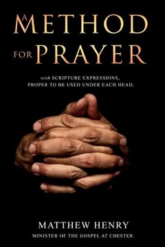 portada A Method for Prayer: With Scripture Expressions (in English)