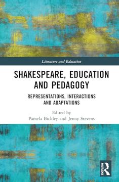 portada Shakespeare, Education and Pedagogy (Literature and Education) (en Inglés)