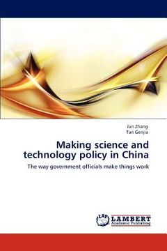 portada making science and technology policy in china (en Inglés)