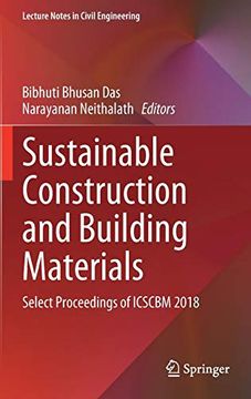 portada Sustainable Construction and Building Materials: Select Proceedings of Icscbm 2018 (Lecture Notes in Civil Engineering) 
