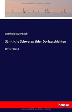 portada Sämtliche Schwarzwälder Dorfgeschichten: Dritter Band (en Alemán)