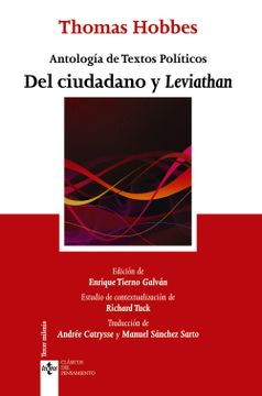 portada Del Ciudadano y Leviathan: Antología de Textos Políticos