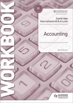 portada Cambridge International as and a Level Accounting Workbook: Hodder Education Group (en Inglés)