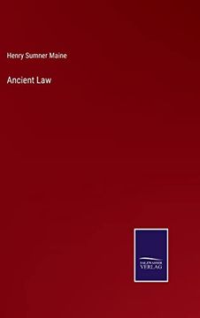 portada Ancient law (en Inglés)