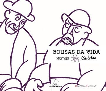 portada Cousas da vida homes (Biblioteca Castelao)