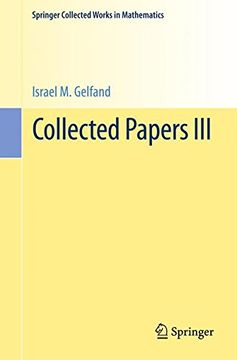 portada 3: Collected Papers III (Springer Collected Works in Mathematics) (English and German Edition)