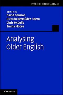 portada Analysing Older English (Studies in English Language) 