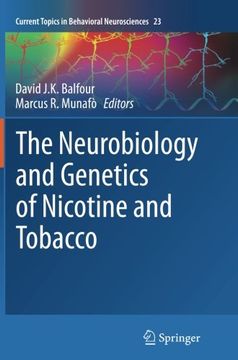 portada The Neurobiology and Genetics of Nicotine and Tobacco (Current Topics in Behavioral Neurosciences)