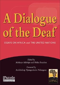 portada a dialogue of the deaf