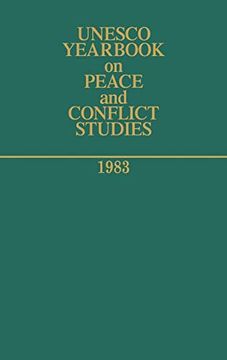 portada Unesco Yearbook on Peace and Conflict Studies (in English)