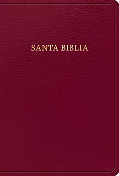 portada Rvr 1960 Biblia Letra Grande Tamaño Manual, Borgoña, Imitación Piel (Edición 2023) (in Spanish)