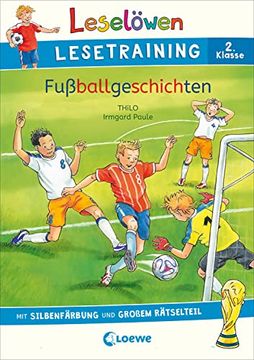 portada Leselöwen Lesetraining 2. Klasse - Fußballgeschichten (en Alemán)