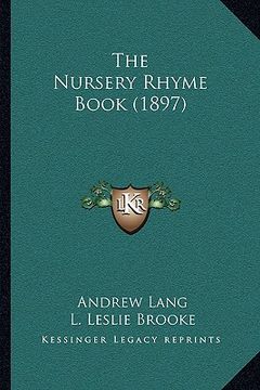 portada the nursery rhyme book (1897)