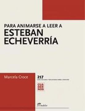 portada Para Animarse A Leer A Esteban Echev