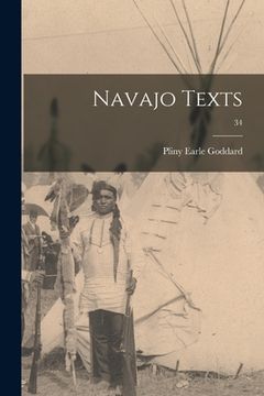 portada Navajo Texts; 34 (en Inglés)