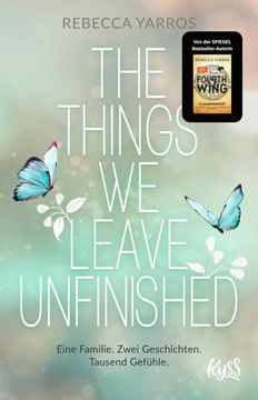 portada The Things we Leave Unfinished (in German)