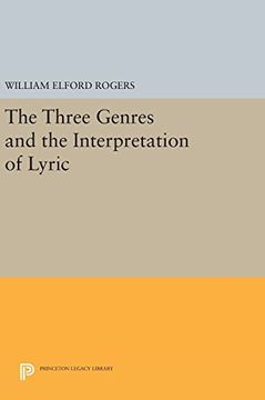 portada The Three Genres and the Interpretation of Lyric (Princeton Legacy Library) (in English)