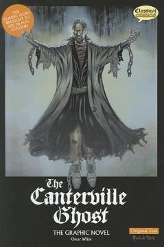 portada the canterville ghost, original text: the graphic novel (en Inglés)